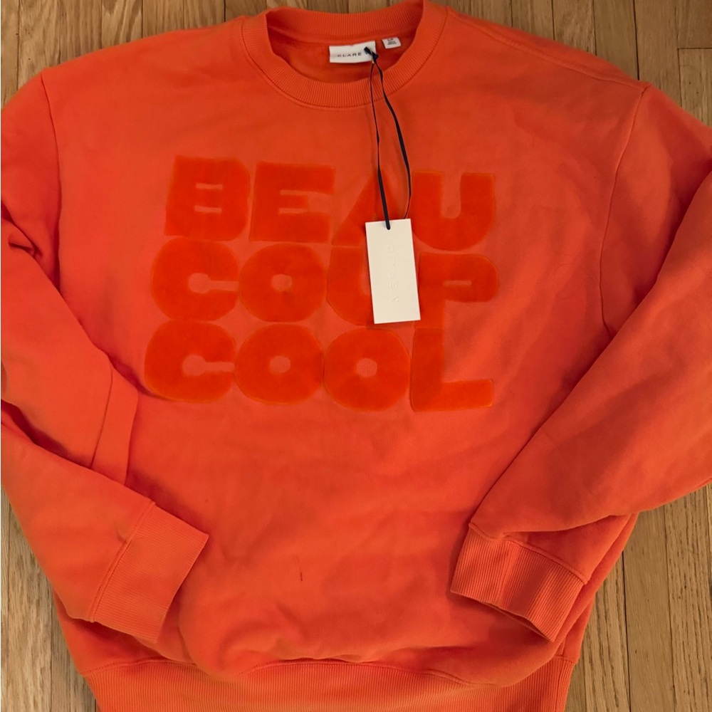 Clare V. Beaucoup Cool Sweatshirt